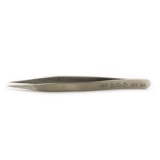 Hakko 231 - SA Fine Point Tweezers - KEM - TRON INC.