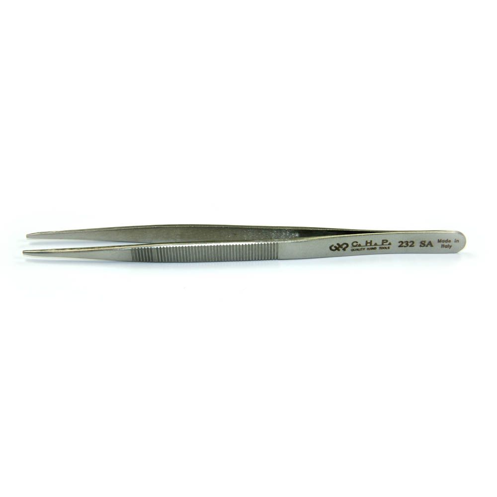 Hakko 232 - SA Round Point Tweezers - KEM - TRON INC.