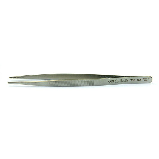 Hakko 233 - SA Rounded Point Tweezers - KEM - TRON INC.