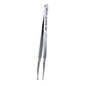 Hakko 2A - SA Flat Rounded Tweezers - KEM - TRON INC.