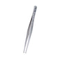 Hakko 321 - SA Large Round Flat Tweezers - KEM - TRON INC.