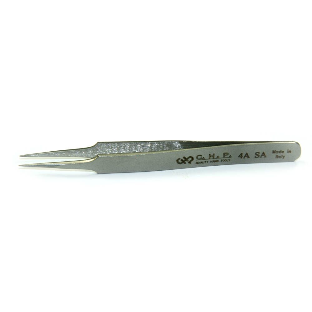 Hakko 4A - SA Very Fine Point Tweezers - KEM - TRON INC.