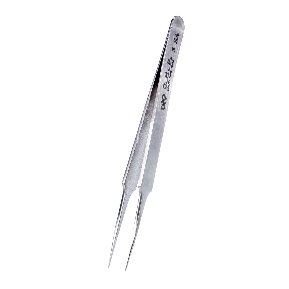 Hakko 5 - SA Very Fine Point Tweezers - KEM - TRON INC.