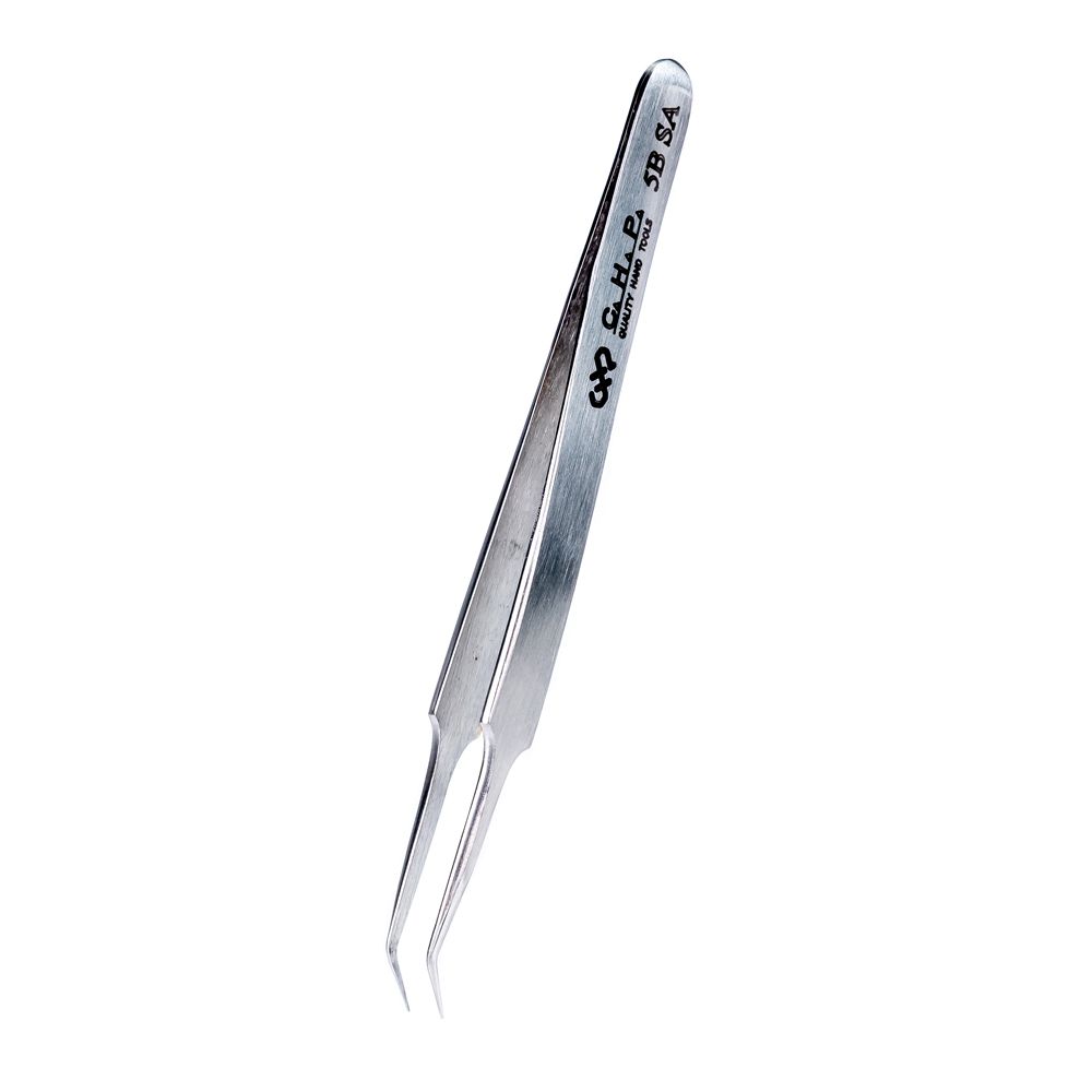 Hakko 5B - SA Very Fine Point Tweezers - KEM - TRON INC.