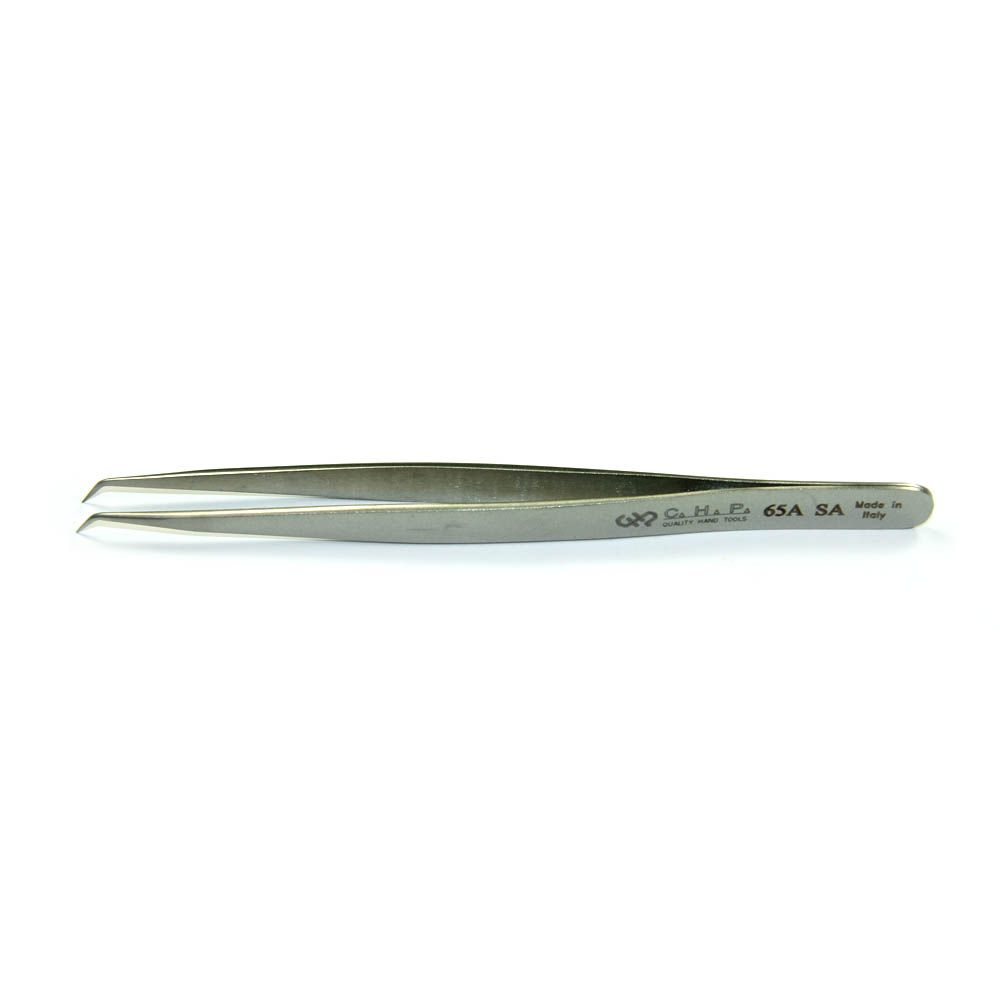 Hakko 65A - SA Very Fine Point Tweezers - KEM - TRON INC.