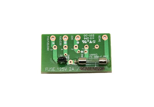 Hakko B3722 PC Board with Fuse - KEM - TRON INC.
