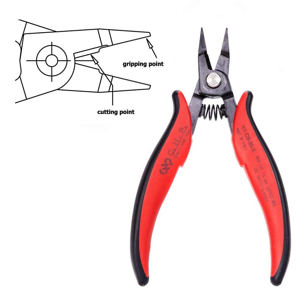 Hakko CS - 30 - X Shear/Plier Combo Tool - KEM - TRON INC.