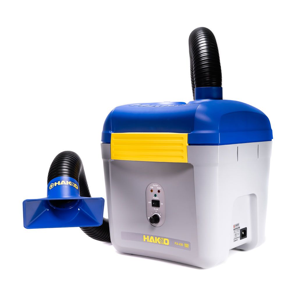Hakko FA430 - KIT1 FA - 430 with Duct & Rectangular Nozzle - KEM - TRON INC.
