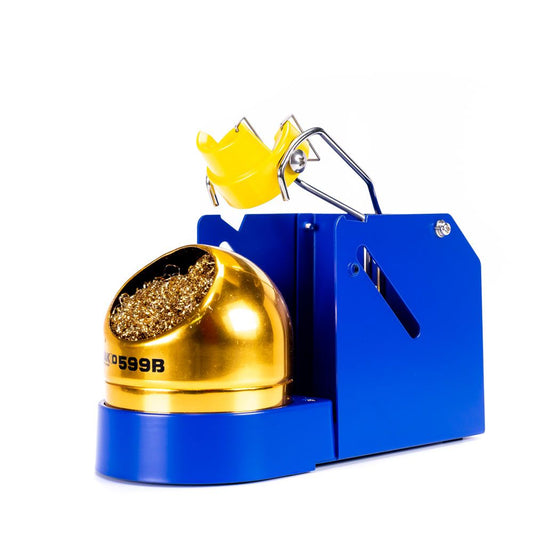Hakko FH200 - 01, FM - 2027 & FM - 2030 Iron Holder w/ 599B Tip Cleaner - KEM - TRON INC.