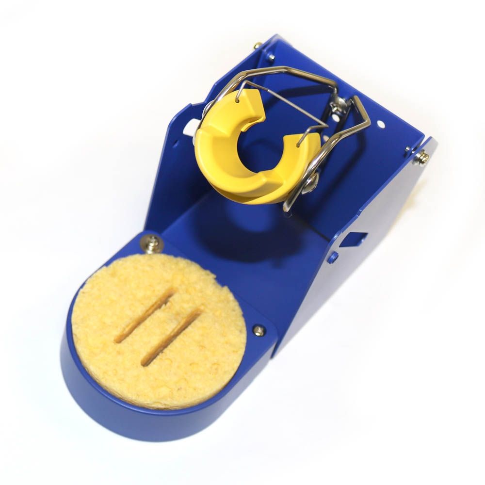 Hakko FH200 - 02, FM - 2027 & FM - 2030 Iron Holder w/Sponge Tip Cleaner - KEM - TRON INC.