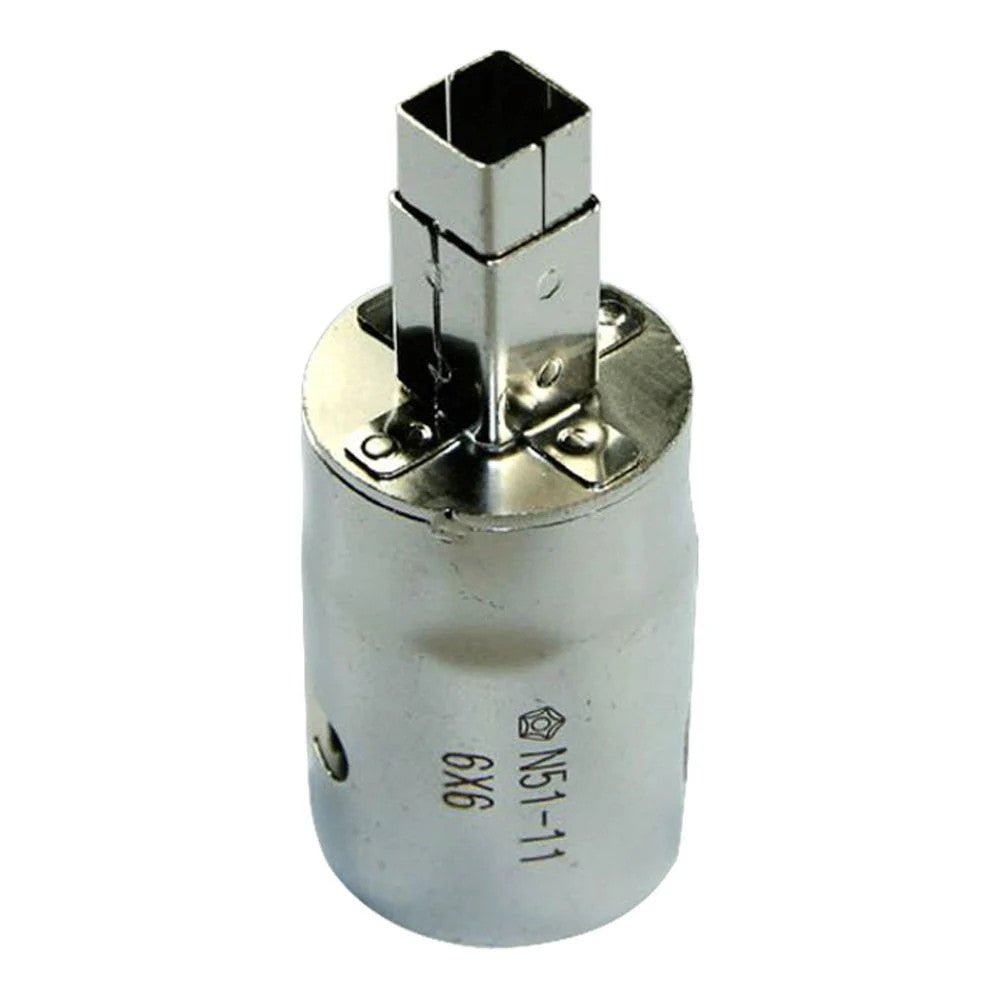 Hakko N51 - 11 BGA Hot Air Nozzle, 6 x 6 mm - KEM - TRON INC.