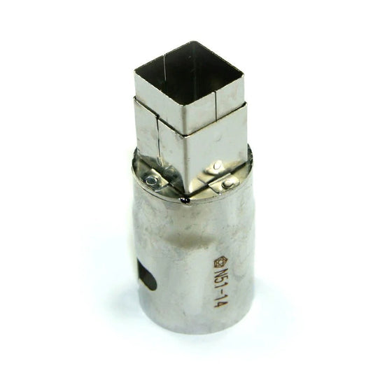 Hakko N51 - 14 BGA Hot Air Nozzle, 12 x 12 mm - KEM - TRON INC.