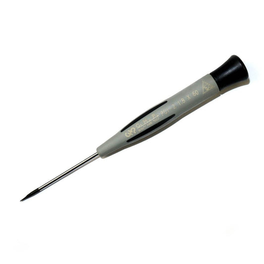 Hakko PG1 - 2 - D, 1.8 x 60 mm Slotted Tip Screwdriver - KEM - TRON INC.