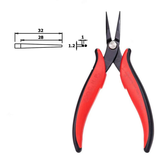 Hakko PN - 2016 Long Nose Pliers - KEM - TRON INC.
