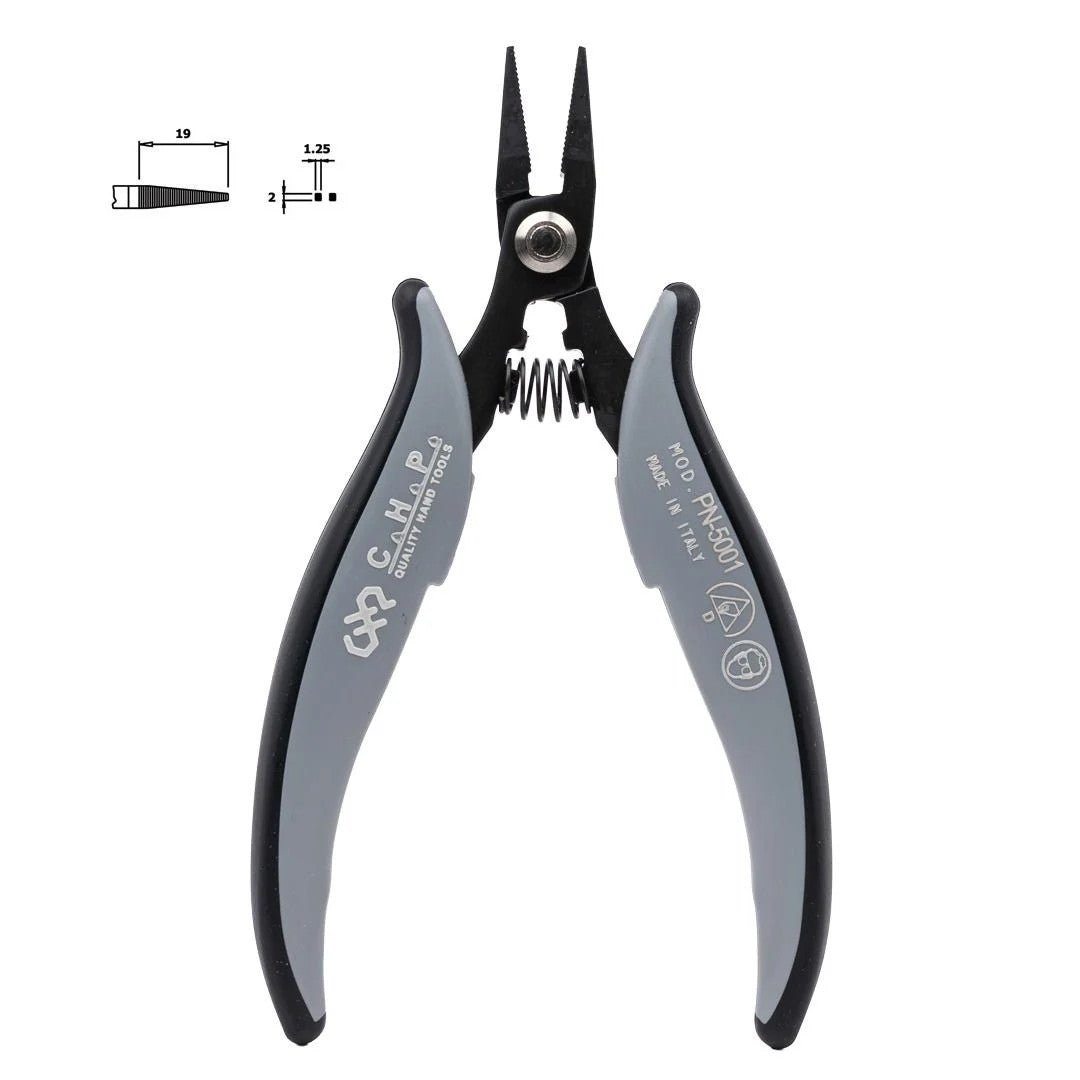 Hakko PN - 5001 - D Short Nose Pliers - KEM - TRON INC.