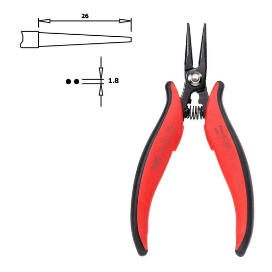 Hakko PN - 5025 Round Nose Pliers - KEM - TRON INC.