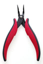 Hakko PNB - 2007 Long Flat Nose Angled Pliers - KEM - TRON INC.