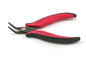 Hakko PNB - 2008 Long Flat Nose Angled Pliers - KEM - TRON INC.