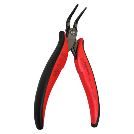Hakko PNB - 2018 Long Flat Nose Angled Pliers - KEM - TRON INC.