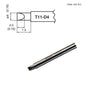 Hakko T11 - D4 Chisel Tip - KEM - TRON INC.