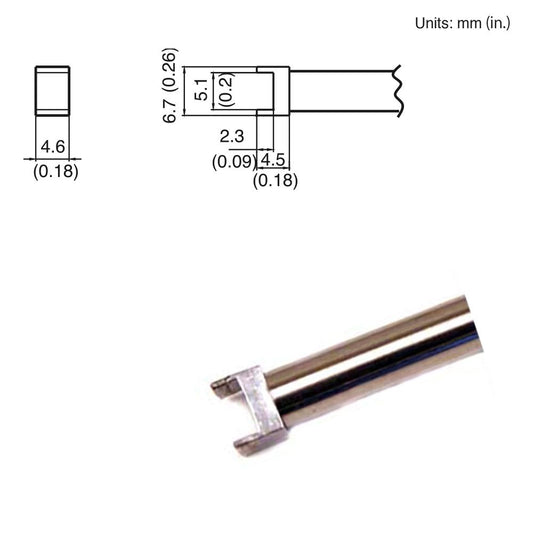 Hakko T15 - 1001 Tunnel Tip - KEM - TRON INC.