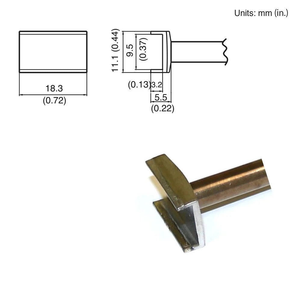 Hakko T15 - 1003 Tunnel Tip - KEM - TRON INC.