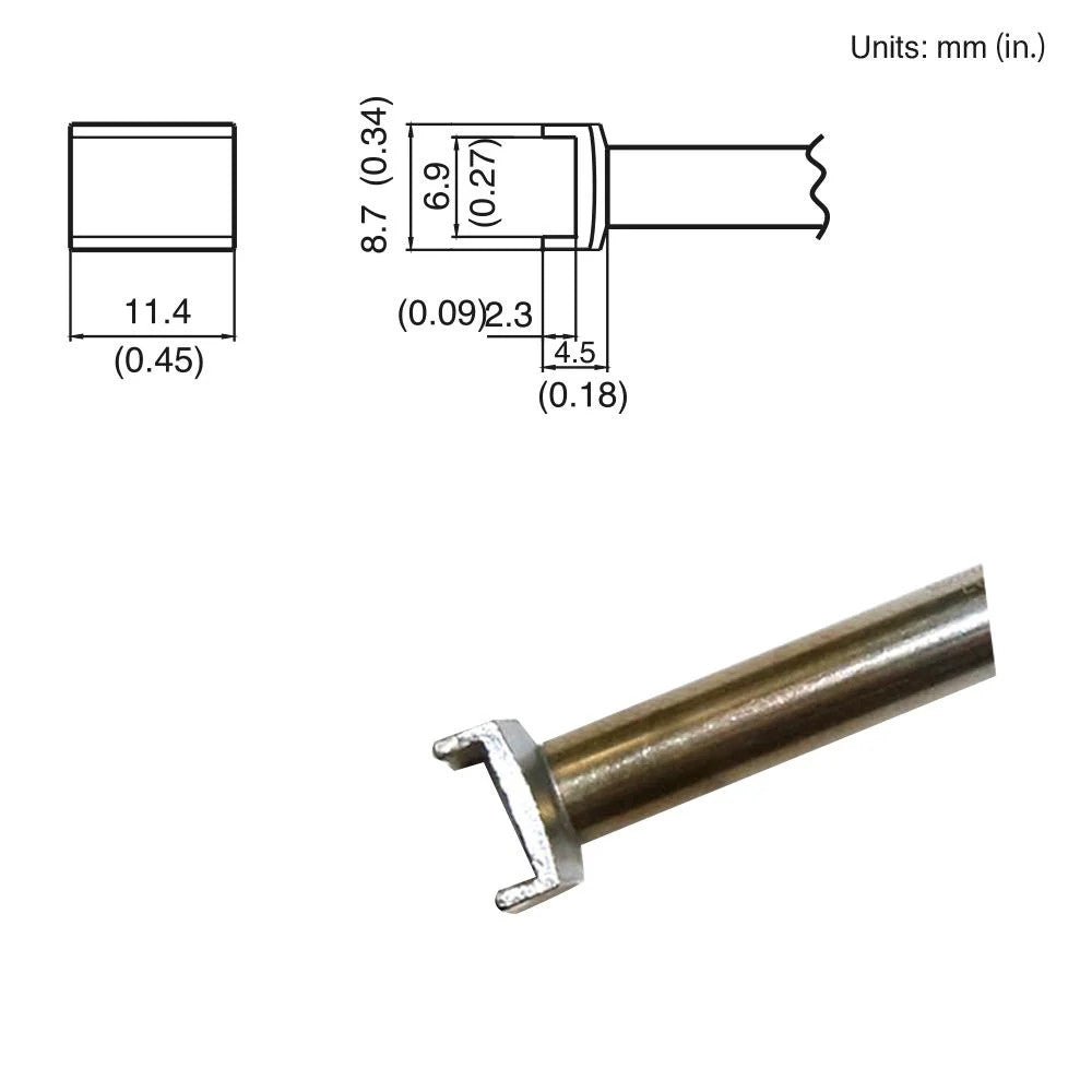 Hakko T15 - 1006 Tunnel Tip - KEM - TRON INC.