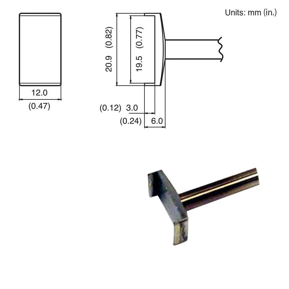 Hakko T15 - 1010 Tunnel Tip - KEM - TRON INC.