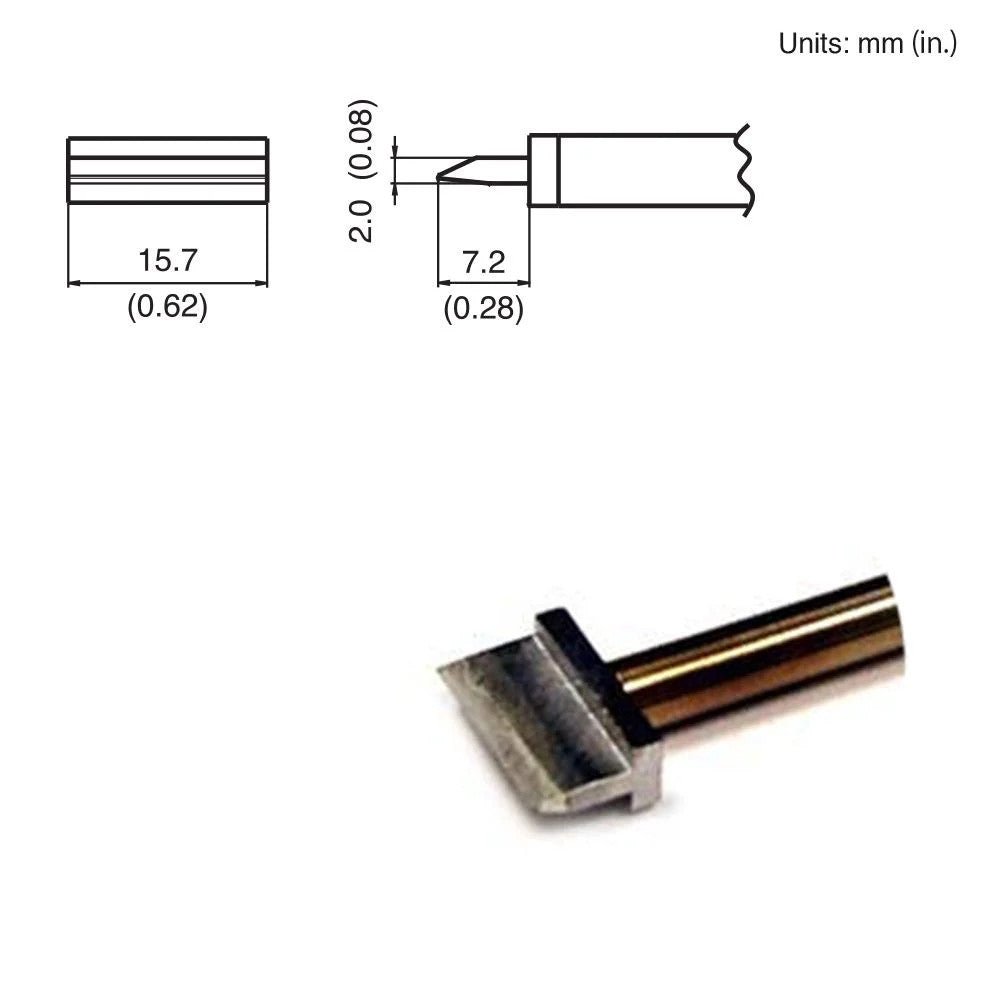 Hakko T15 - 1402 Blade Tip - KEM - TRON INC.