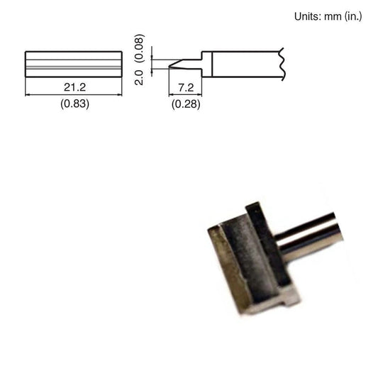 Hakko T15 - 1403 Blade Tip - KEM - TRON INC.