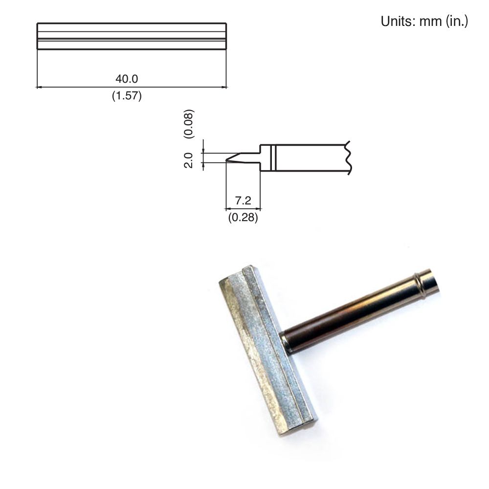 Hakko T15 - 1406 Blade Tip - KEM - TRON INC.