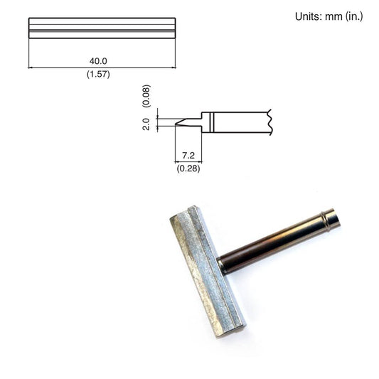 Hakko T15 - 1406 Blade Tip - KEM - TRON INC.