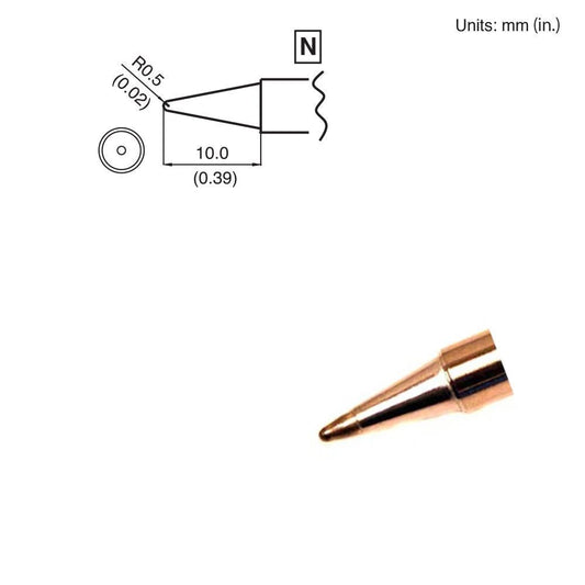 Hakko T15 - B2 Conical Tip - KEM - TRON INC.