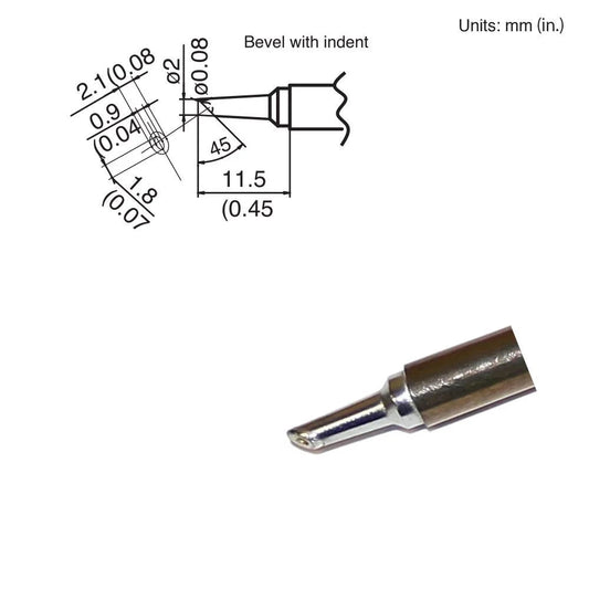 Hakko T15 - BCM2 Bevel Tip - KEM - TRON INC.