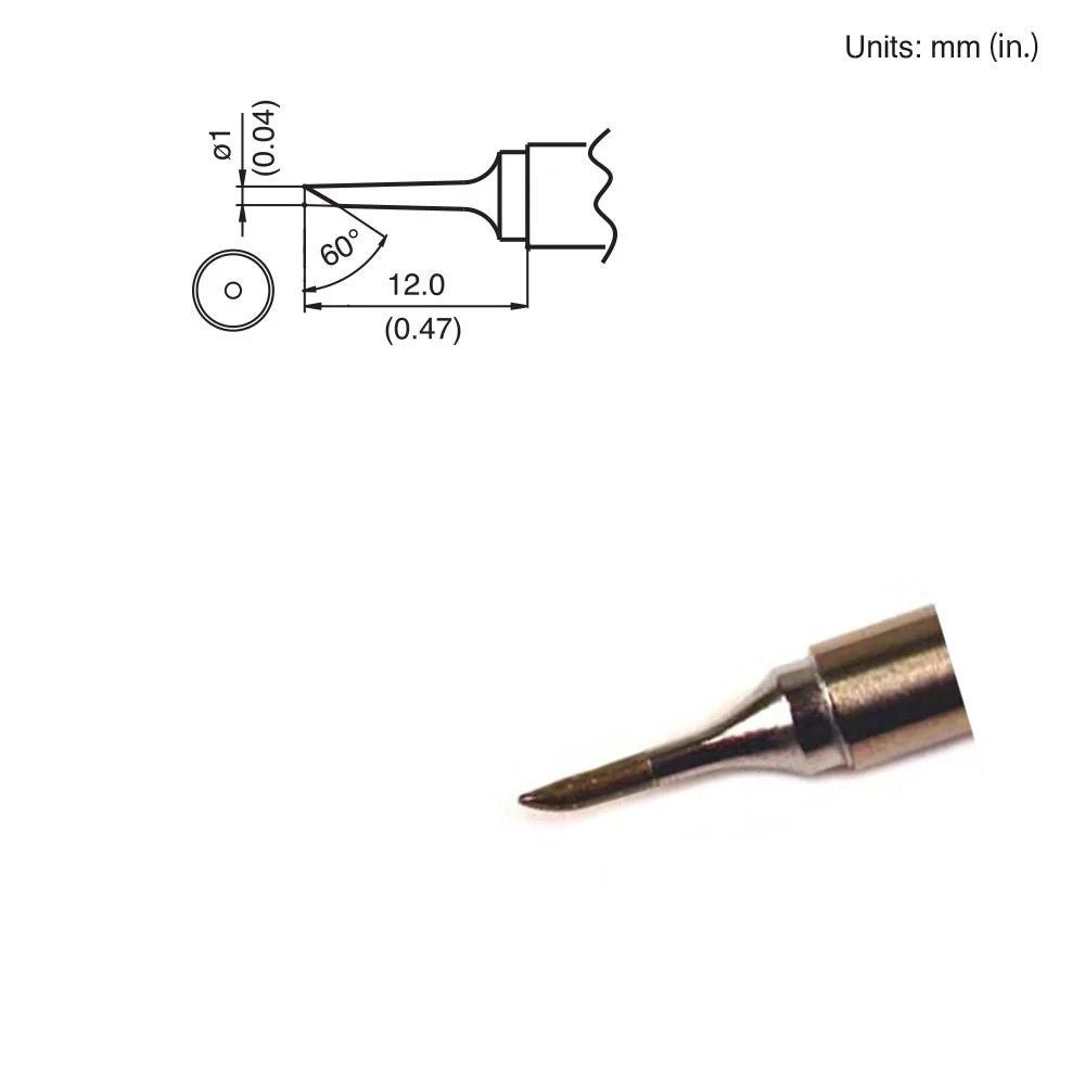 Hakko T15 - C1 Bevel Tip - KEM - TRON INC.