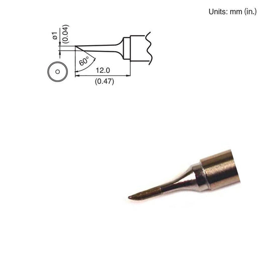 Hakko T15 - C1 Bevel Tip - KEM - TRON INC.