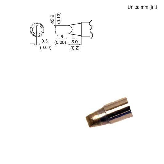 Hakko T15 - D32 Chisel Tip - KEM - TRON INC.