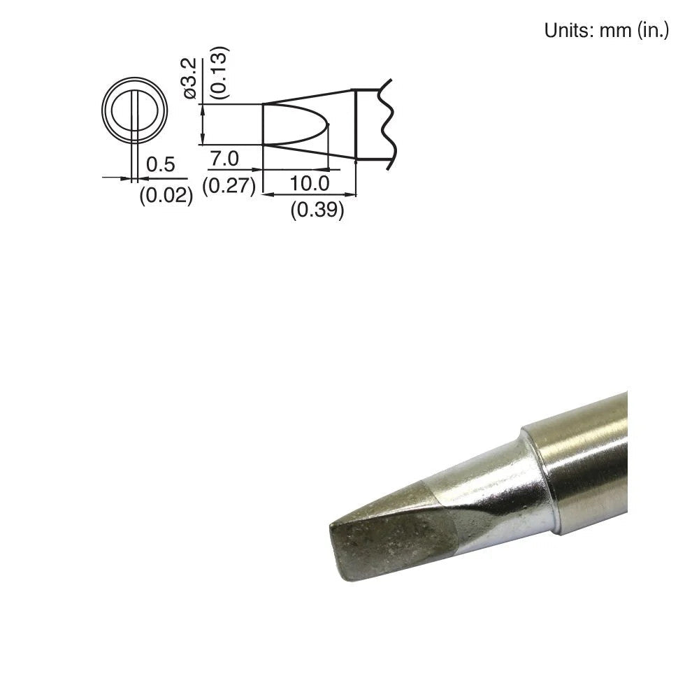 Hakko T15 - DL32 Chisel Tip - KEM - TRON INC.