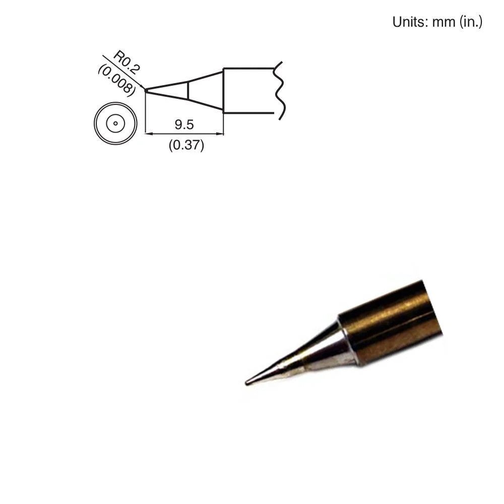 Hakko T15 - I Conical Tip - KEM - TRON INC.