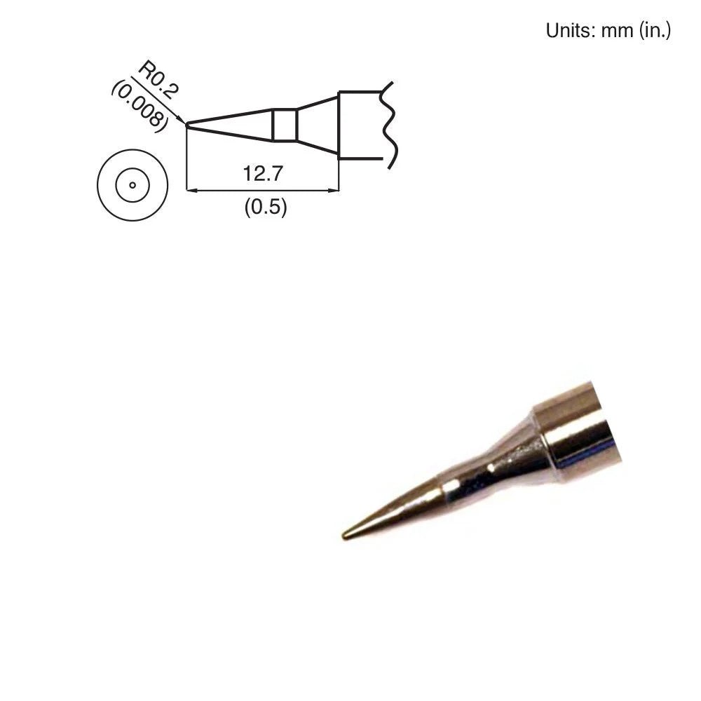 Hakko T15 - IL Conical Tip - KEM - TRON INC.
