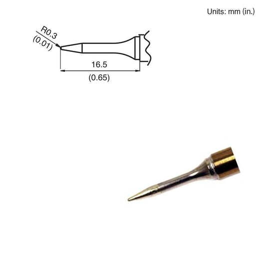 Hakko T15 - SB03 Conical Tip - KEM - TRON INC.