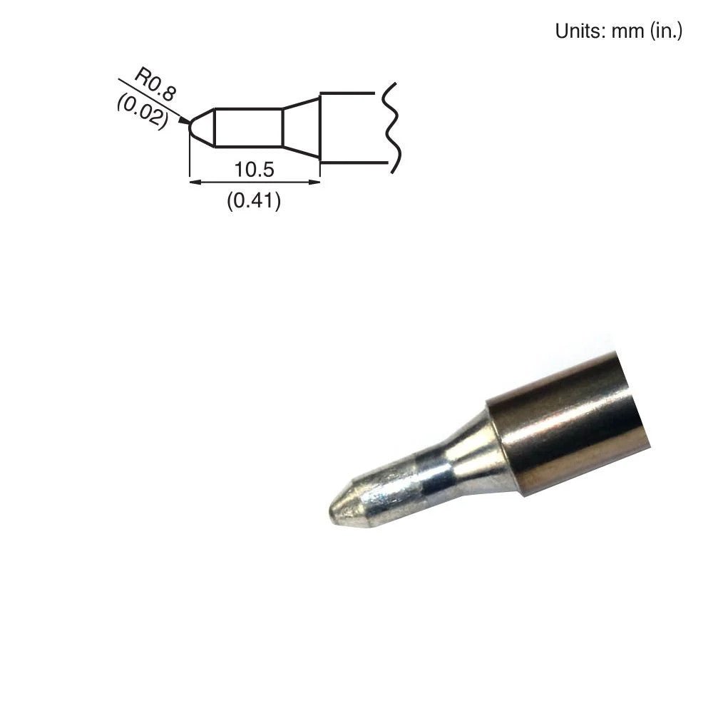 Hakko T15 - SB08 Conical Tip - KEM - TRON INC.