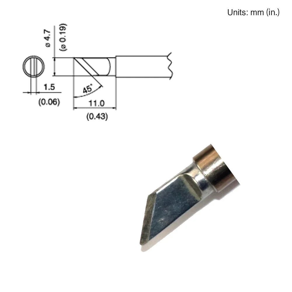 Hakko T17 - KR Knife Tip - KEM - TRON INC.