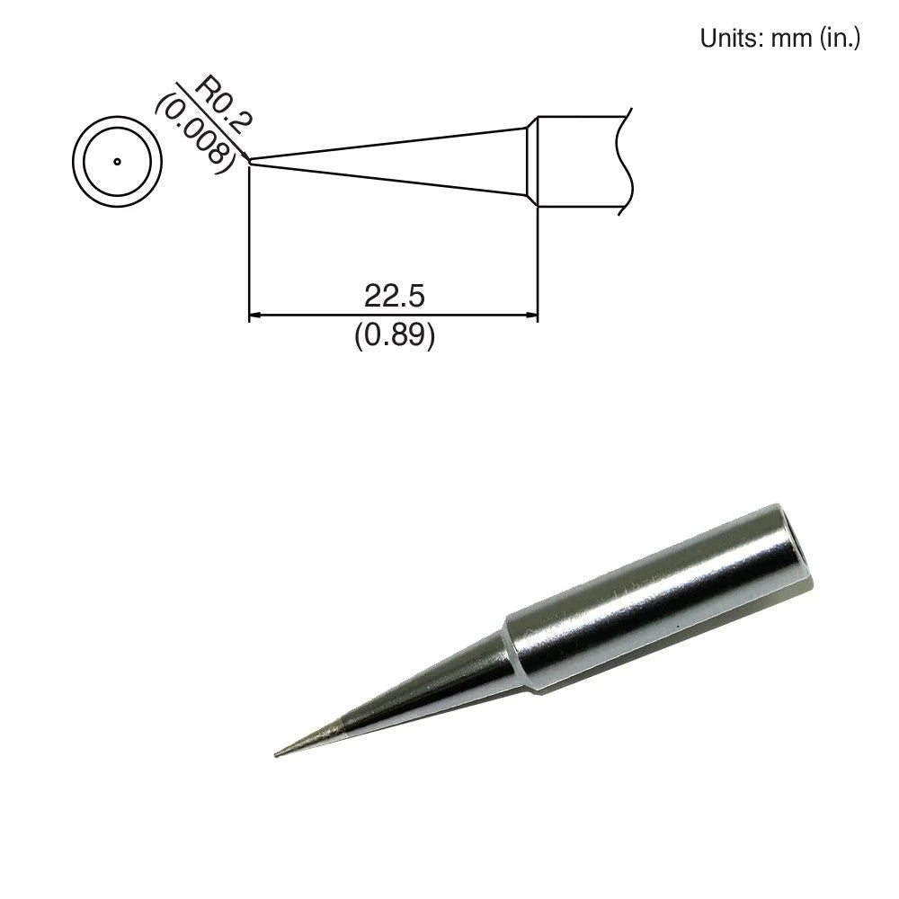 Hakko T18 - BL Conical Tip - KEM - TRON INC.