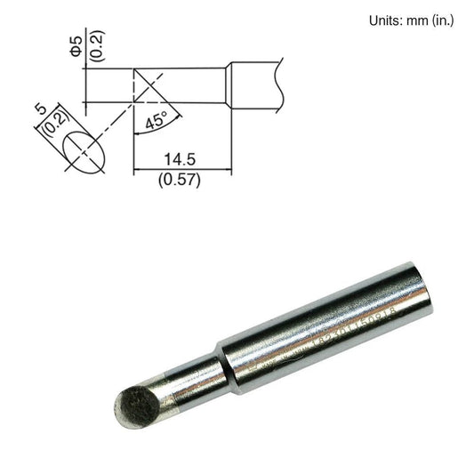 Hakko T18 - C5 Bevel Tip - KEM - TRON INC.