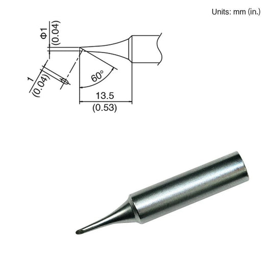Hakko T18 - CF1 Bevel Tip - KEM - TRON INC.