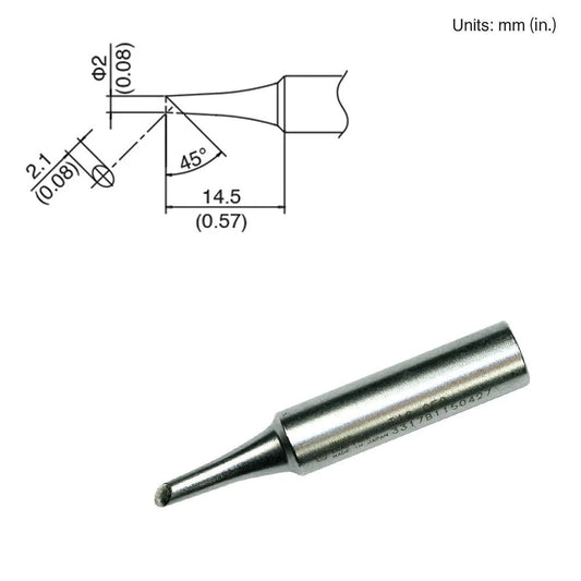 Hakko T18 - CF2 Bevel Tip - KEM - TRON INC.
