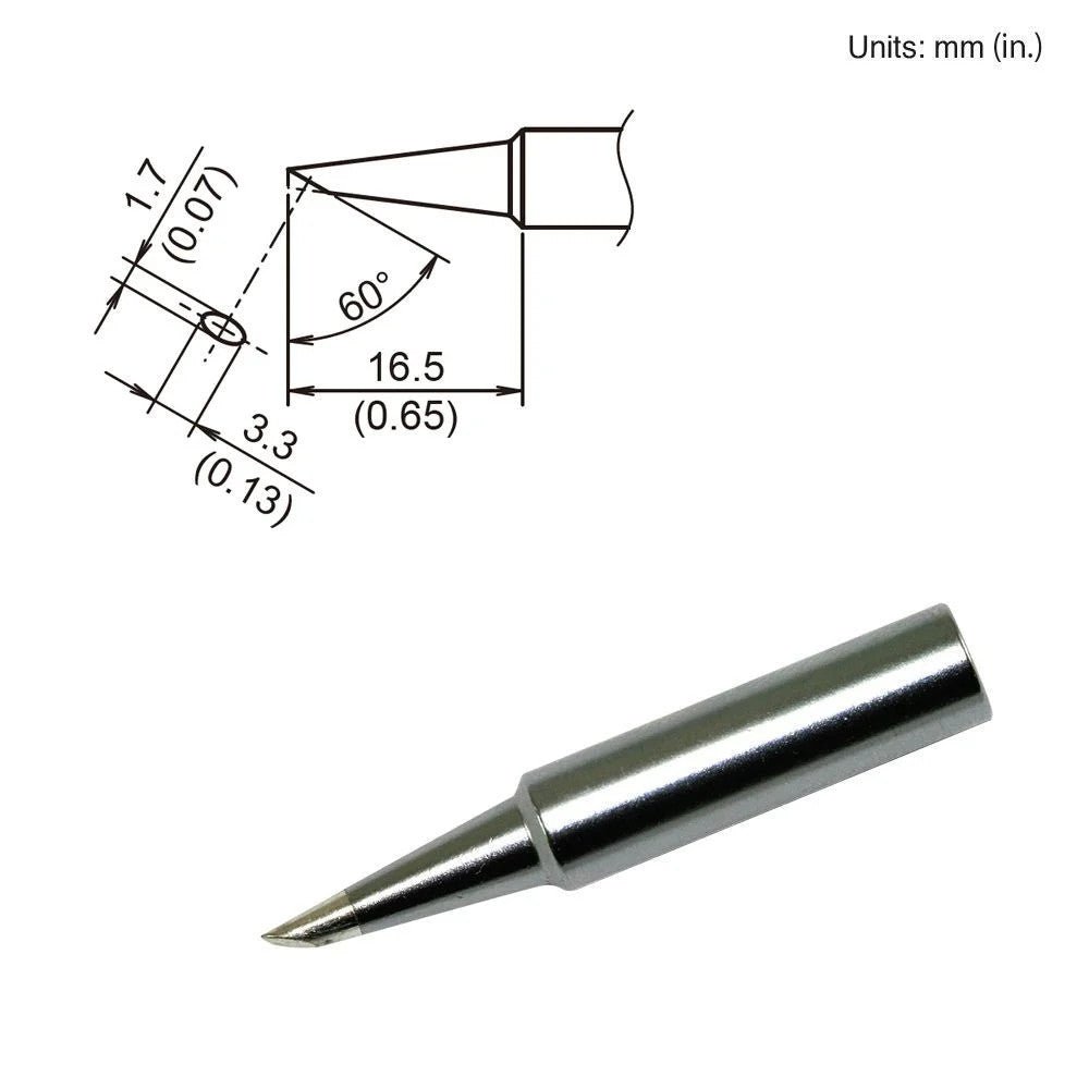 Hakko T18 - S6 Bevel Tip - KEM - TRON INC.