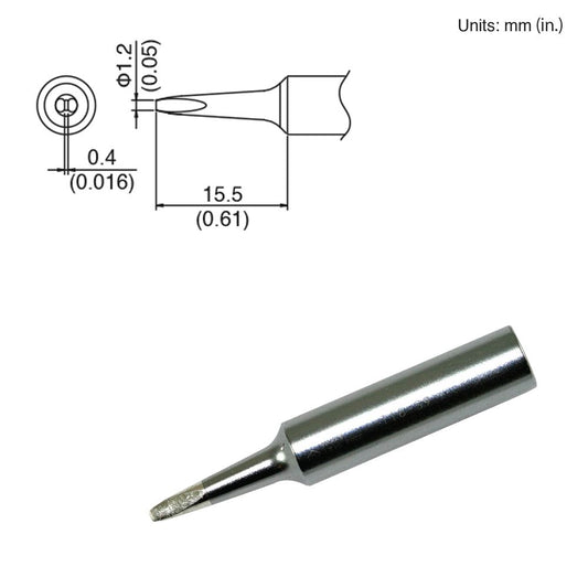 Hakko T18 - S9 Chisel Tip - KEM - TRON INC.