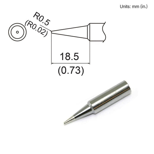Hakko T19 - B Conical Tip - KEM - TRON INC.